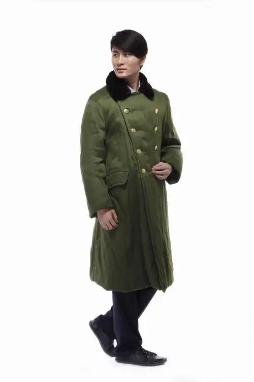 户外冬季抗寒保暖军大衣 加长加厚常服正品大衣 防水防风批