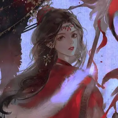 唯美古风头像女生头