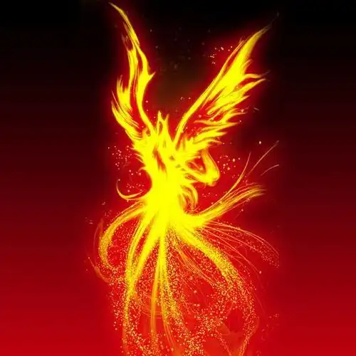 凤凰涅槃凤石头像