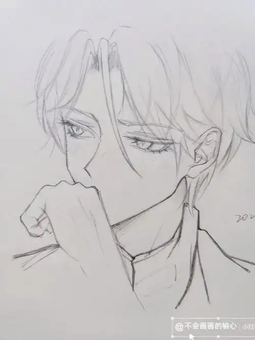 动漫头像临摹练习