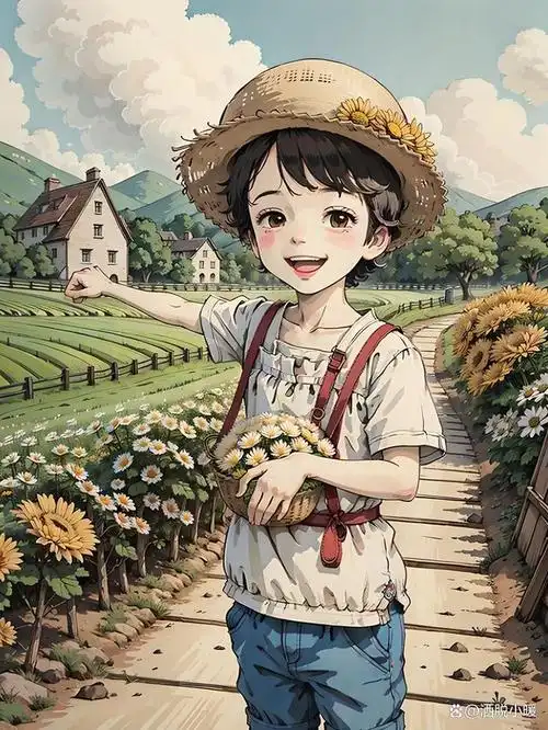 治愈系小天使,笑对生活,塑造翻山越海的自己