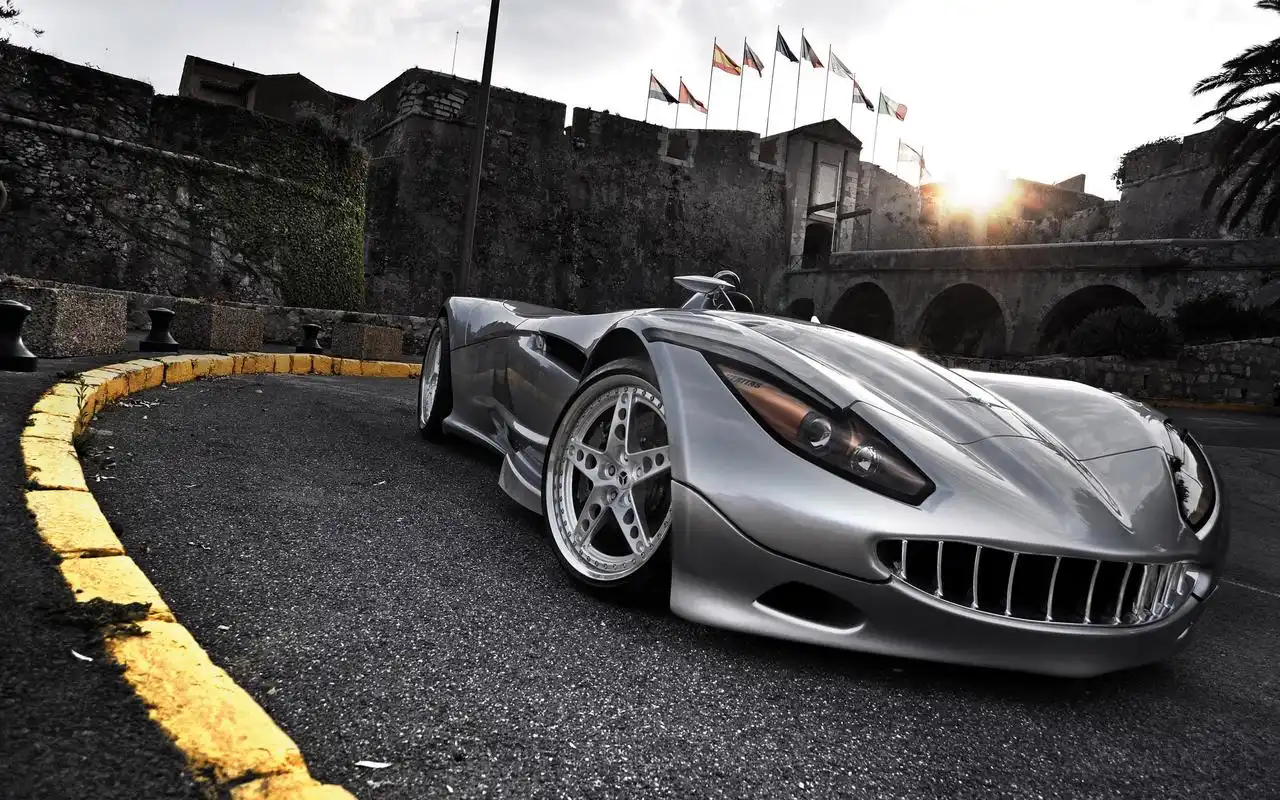 超级跑车veritas rs iii宽屏桌面壁纸