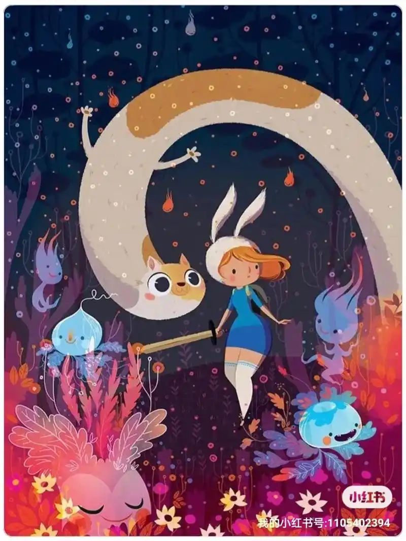 插画分享【哥伦比亚插画师】#他是一名自由插画家和艺术家.