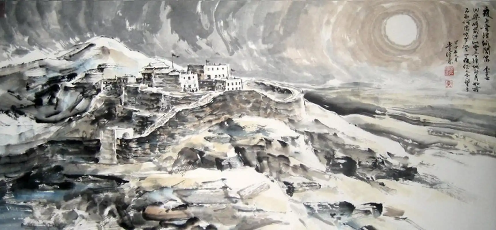 李益千古名诗《夜上受降城闻笛》,将诗情,画意与音乐美熔于一炉,组成