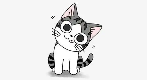 了吗可爱小猫咪简笔画图片起司猫简笔画视频教程q版人物简笔画起司猫