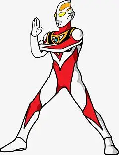 奥特曼 奥特曼人物 影视人物 矢量奥特曼超人 超人 超人奥特曼 免抠