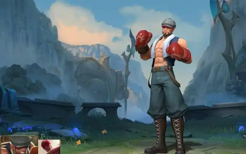 lol英雄联盟手游地下拳王李青盲僧皮肤视频knockoutleesinskin