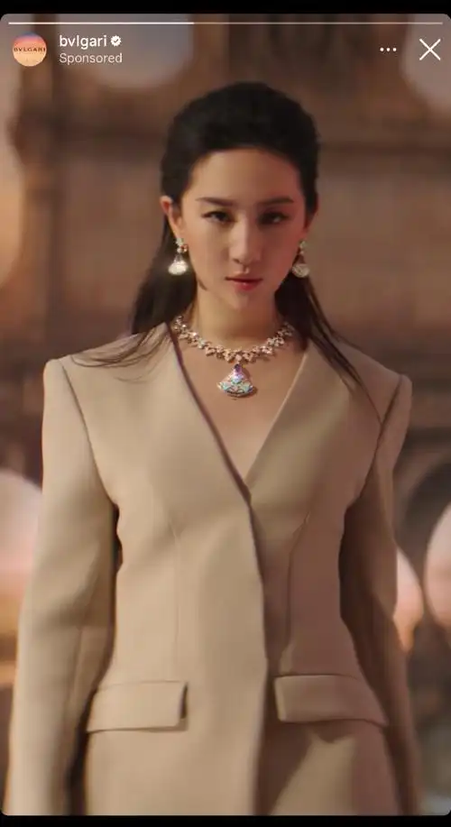 刘亦菲宝格丽全球品牌代言人##刘亦菲