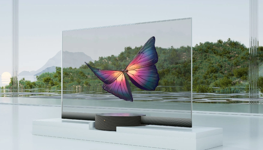 小米十周年多款高端新品发布 全球首款量产透明电视售49999元