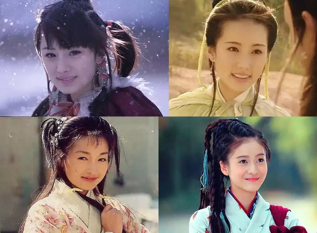 李绮红杨幂张雪迎六版郭襄哪版最经典你最喜欢