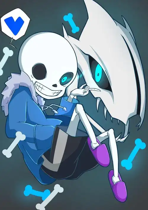 undertale传说之下精美人物图包sans篇