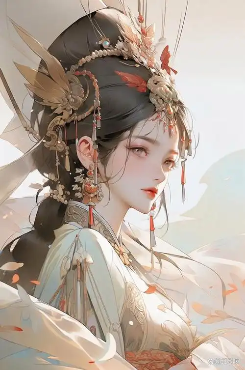 在当代,中国古装美女插画作为手机壁纸已成为一种流行趋势,它们以其