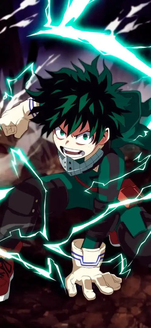 我的英雄学院有点帅啊,绿谷少年