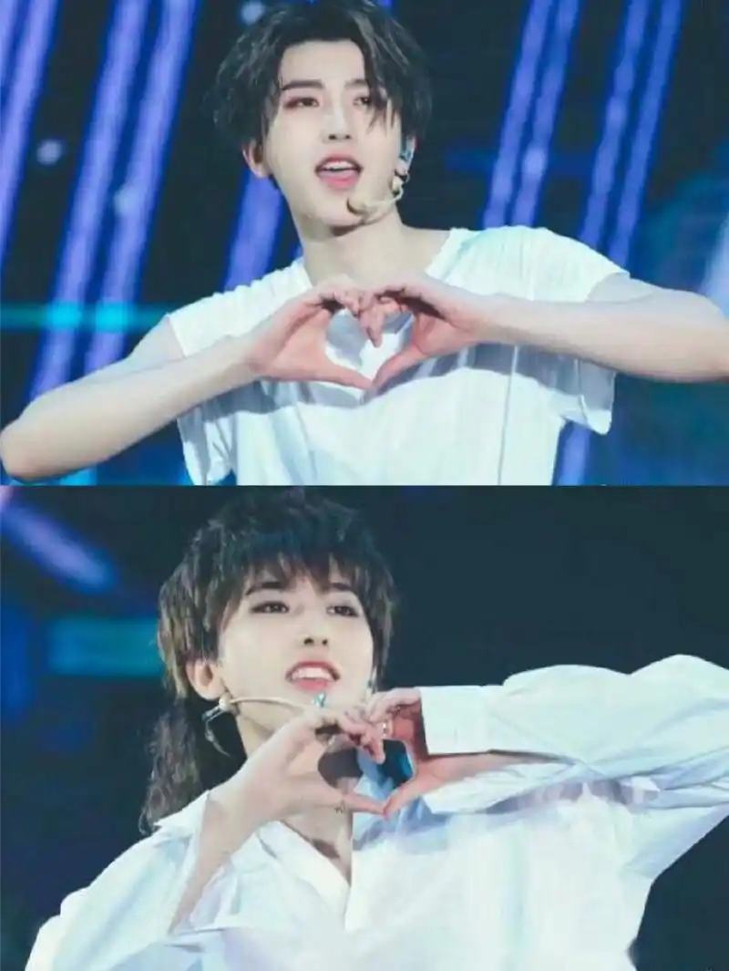 感受一下蔡徐坤花式比心小合集~各种花式比心被蔡徐坤安排的明明白白