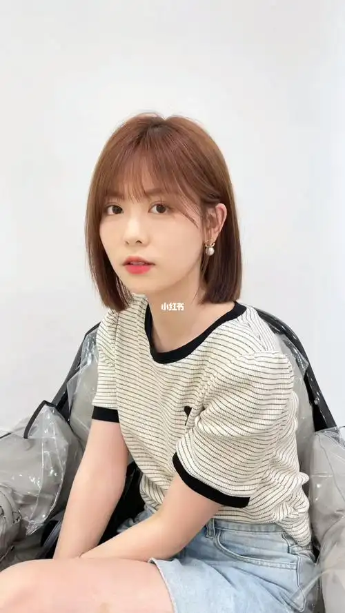 脸大也适合的短发