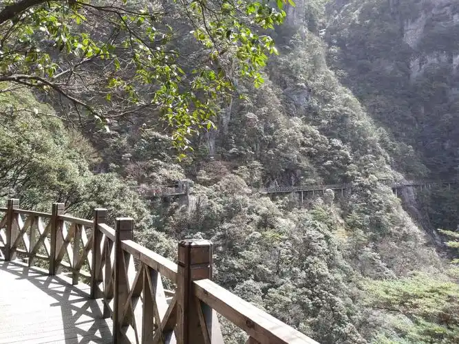 武功山的险就在福星谷如果是要坐第二段的索道你是肯定可以到达这里的