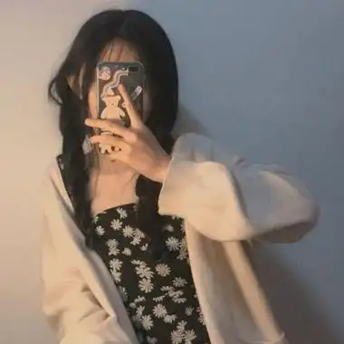 苏沫真人闺蜜双人手机挡脸女生头像