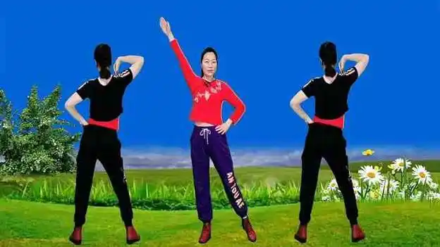 敏儿健身广场舞情火-饭后练一练帮助消化