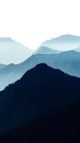 唯美意境山峰自然风景手机壁纸