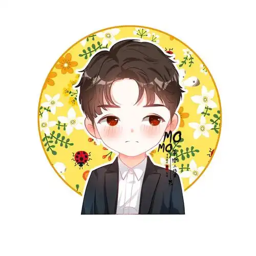 明星王俊凯q版手绘头像bymomo手绘工作室