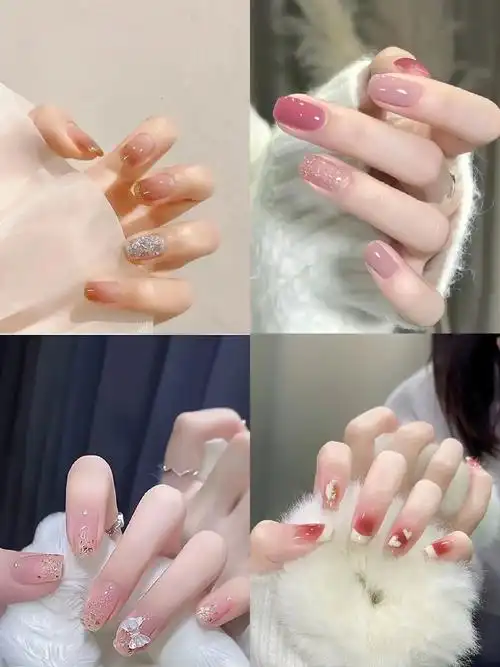 小仙女必备美甲合集.凡事都要坚持,努力遇见更好的自己!#美出 - 抖音