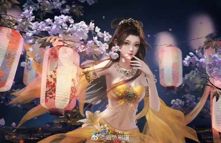 古风手绘惊艳绝色仙子壁纸:我寻了半生的春天 你一笑便是了