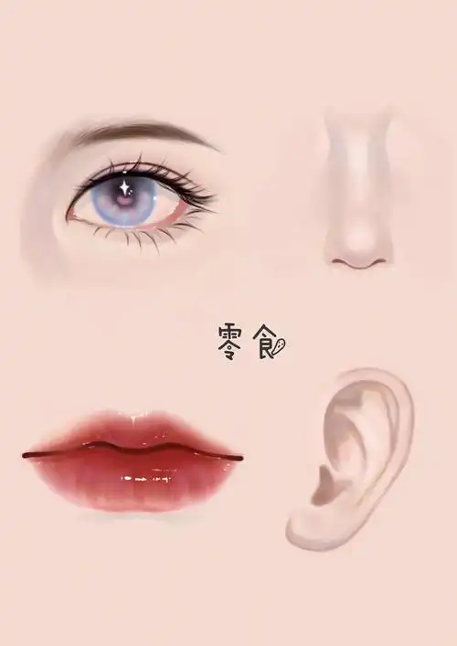 五官怎么画我学废了丨五官练习