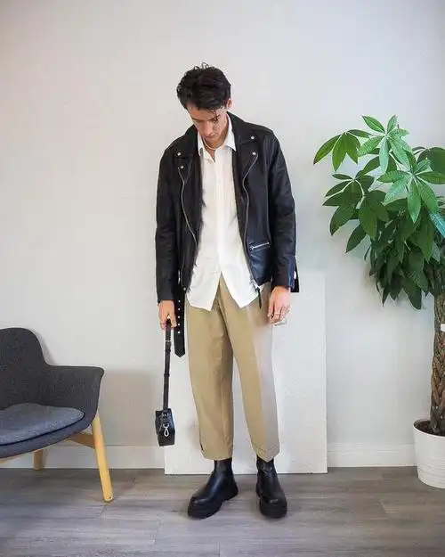 男生穿衣风格有哪几种图片,男士"咖色系"穿搭永不落伍,温柔休闲,质感
