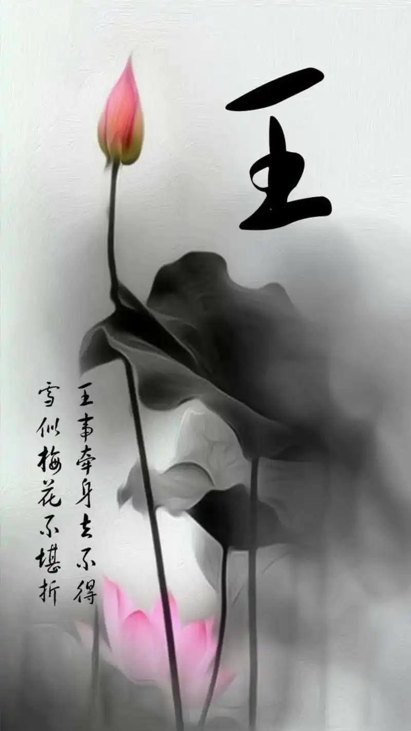 "王"字壁纸,敬请品评