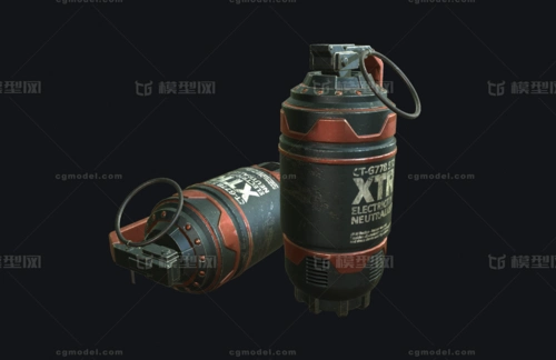 次时代写实科幻手雷手榴弹