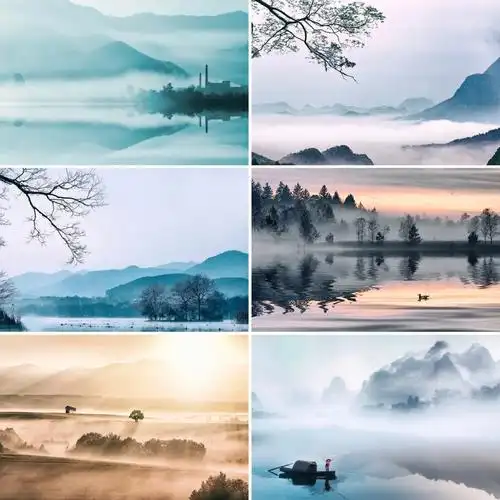 中国风意境山水风光摄影图分享