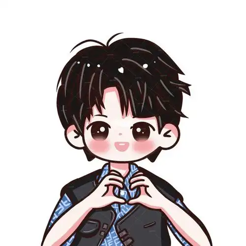 手绘头像  #立牌  #q版立牌 #q版  #约稿  #严浩翔  #时代少年团