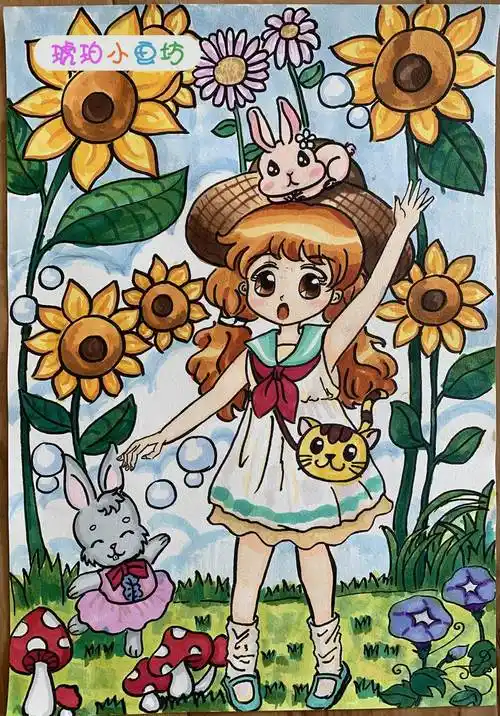 小学生画的画适合小学一年级学生画的画