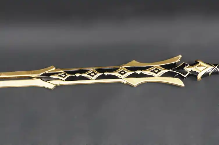 现货 剑网三cosplay武器道具 藏剑100级大橙武 鹿卢 君行四海