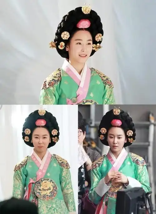 韩国传统发型,发饰