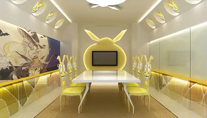 上海齐建办公室装修公司案例:游戏大厂米哈游办公室_装修攻略_新闻