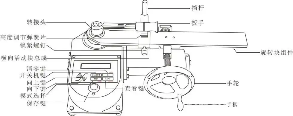 扭矩扳手检定仪高精度数显扳手拧紧力测试校准仪anbh