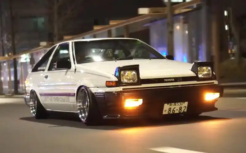 【4k】元祖 ae86 toyota corolla levin