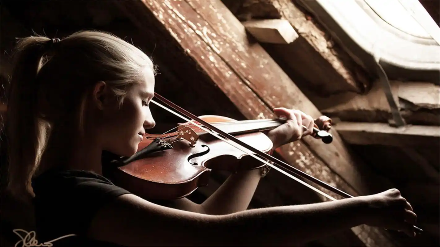 欧美小清新文艺范儿音乐美女唯美桌面壁纸第一辑