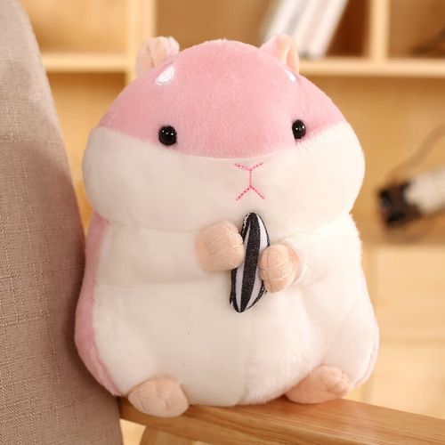 玩具公仔布娃娃小玩偶睡觉抱枕女六一儿童节生日礼物 粉红色 23厘米