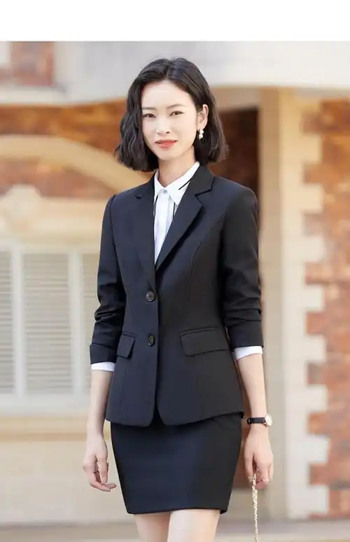 好货京选西装正装套装高端职业装气质女神范工作服上班大学生面试职场