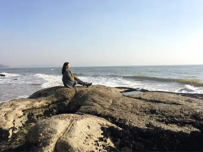 其它 初冬到北戴河来看海 写美篇清晨来到海边看日出.