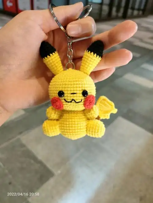 皮卡丘#毛线钩织  #大侦探皮卡丘