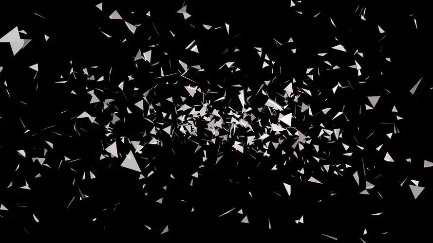 科技波纹碎片开头片场ae模板