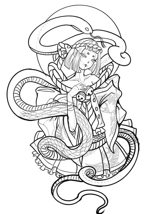 蛇女手稿竖图1080p