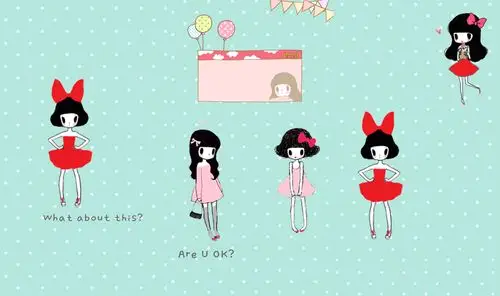 iphone壁纸 萌物 可爱 背景 套图 韩系 高清桌面 女孩 {注:套图中有一