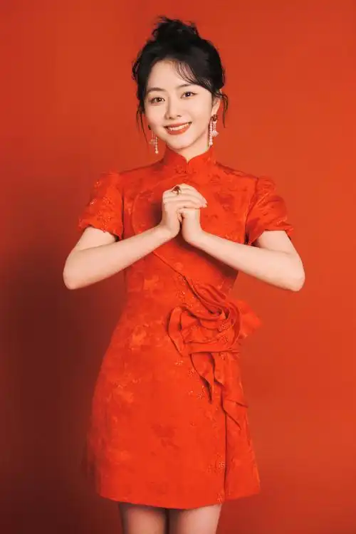 谭松韵美##北京台春晚 好看