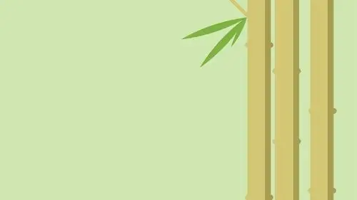 简约文艺草木插画桌面壁纸