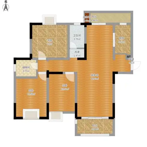 东方御园3室2厅2卫