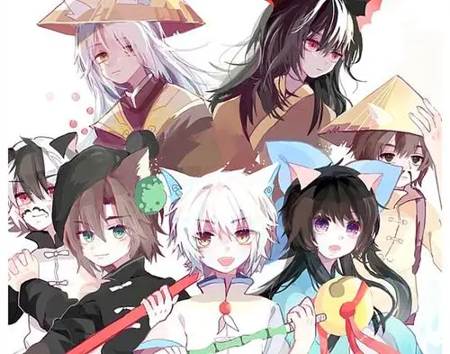 若京剧猫全部拟人化,可爱与帅气并存,白糖这种损友你会喜欢吗|动漫_网